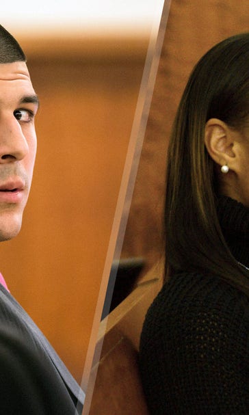 All eyes on Aaron Hernandez, fiancee in courtroom